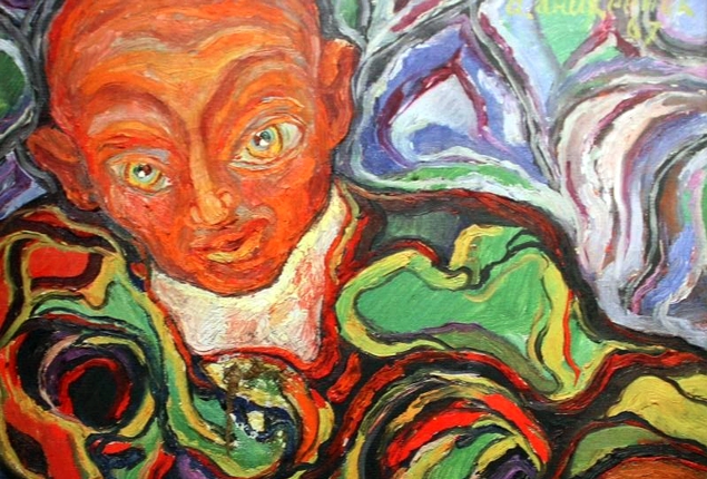 01 Аникеенок Алексей Портрет татарина 1967 г pinterest com