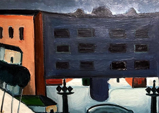 02 Дом печати с ул.К.Наджми. 1980 е Казань Наркис Пономарев izo museum ru