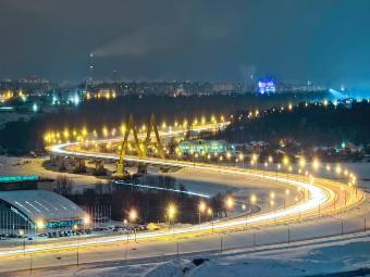 казань зима